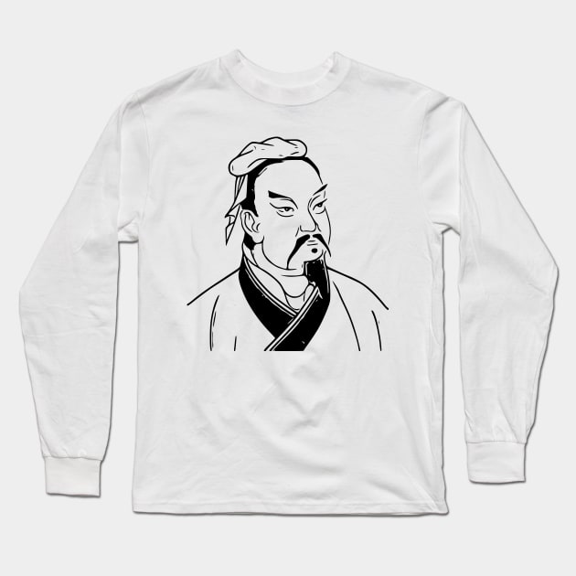 Sun Tzu | The Art of War Chinese philosopher Long Sleeve T-Shirt by Classical